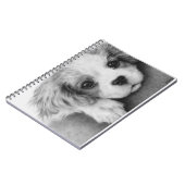 Cavalier King Charles Spaniel Puppy Dog notebook Notitieboek (Linkerzijde)