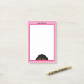 Cavalier King Charles Spaniel Puppy Dog Post-it® Notes (Op bureau)