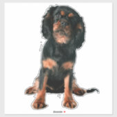Cavalier King Charles Spaniel Puppy Dog Sticker (Vel)