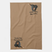 Cavalier King Charles Spaniel Puppy Dog Theedoek (Verticaal)