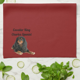 Cavalier King Charles Spaniel Puppy Dog Theedoek