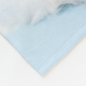 Cavalier King Charles Spaniel Puppy Fleece Deken (Hoek)