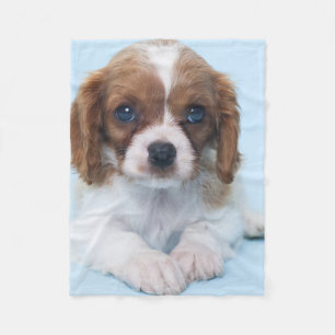 Cavalier King Charles Spaniel Puppy Fleece Deken