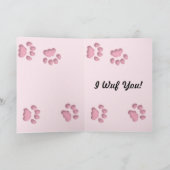 Cavalier King Charles Spaniel Puppy Love Feestdagen Kaart (Binnen)