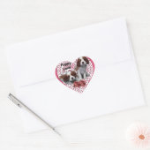 Cavalier King Charles Spaniel Puppy Love Hart Sticker (Envelop)