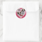 Cavalier King Charles Spaniel Puppy Love Ronde Sticker (Tas)