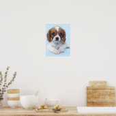 Cavalier King Charles Spaniel Puppy Poster (Keuken)