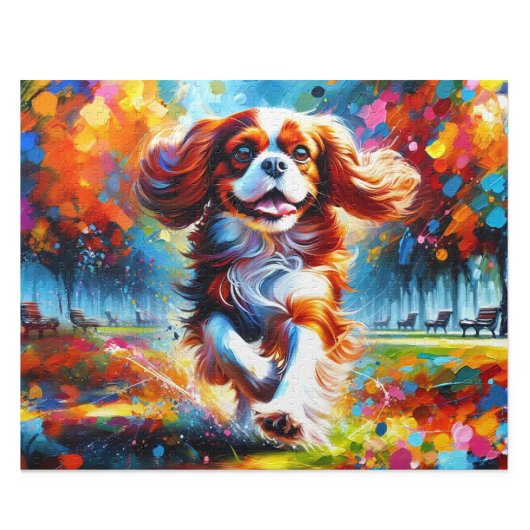 Cavalier King Charles Spaniel Puzzel: Blenheim Legpuzzel