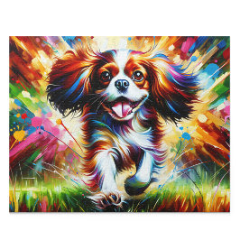 Cavalier King Charles Spaniel Puzzel: Blenheim Legpuzzel