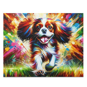 Cavalier King Charles Spaniel Puzzel: Blenheim Legpuzzel