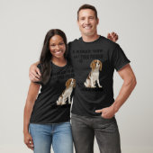 Cavalier King Charles Spaniel Quote mam, CKCS Dad T-shirt (Unisex)