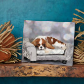 Cavalier King Charles Spaniel - Remington Fotoplaat (Zijkant)