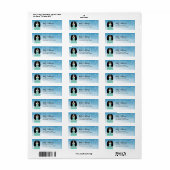 Cavalier King Charles Spaniel Retouradreslabel Etiket (Full Sheet)