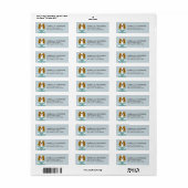 Cavalier King Charles Spaniel Retouradreslabel Etiket (Full Sheet)