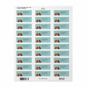 Cavalier King Charles Spaniel Retouradreslabel Etiket (Full Sheet)