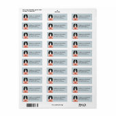 Cavalier King Charles Spaniel Retouradreslabel Etiket (Full Sheet)