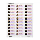 Cavalier King Charles Spaniel Return Address Label (Full Sheet)