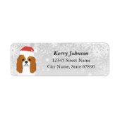 Cavalier King Charles Spaniel Return Address Label (Voorkant)