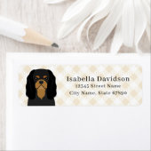 Cavalier King Charles Spaniel Return Address Label (Insitu)