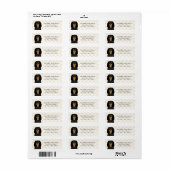 Cavalier King Charles Spaniel Return Address Label (Full Sheet)