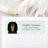 Cavalier King Charles Spaniel Return Address Label (Insitu)