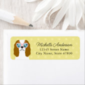 Cavalier King Charles Spaniel Return Address Label (Insitu)