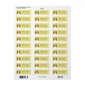 Cavalier King Charles Spaniel Return Address Label (Full Sheet)