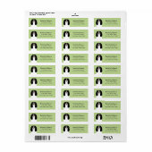Cavalier King Charles Spaniel Return Address Label (Full Sheet)