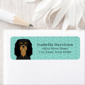 Cavalier King Charles Spaniel Return Address Label (Insitu)