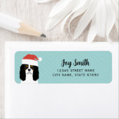 Cavalier King Charles Spaniel Return Address Label (Insitu)