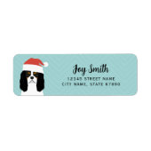 Cavalier King Charles Spaniel Return Address Label (Voorkant)