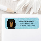 Cavalier King Charles Spaniel Return Address Label (Insitu)