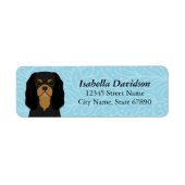 Cavalier King Charles Spaniel Return Address Label (Voorkant)