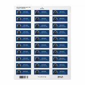 Cavalier King Charles Spaniel Return Address Label (Full Sheet)