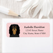 Cavalier King Charles Spaniel Return Address Label (Insitu)