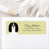 Cavalier King Charles Spaniel Return Address Label (Insitu)