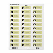 Cavalier King Charles Spaniel Return Address Label (Full Sheet)