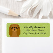 Cavalier King Charles Spaniel Return Address Label (Insitu)