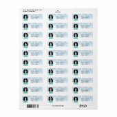 Cavalier King Charles Spaniel Return Labels (Full Sheet)
