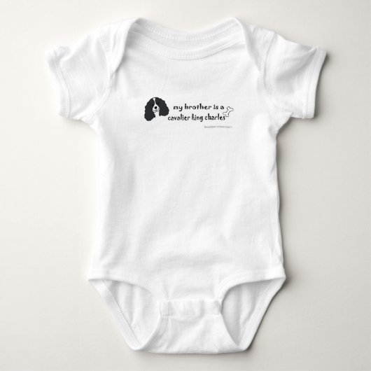 Cavalier King Charles Spaniel Romper (Voorkant)