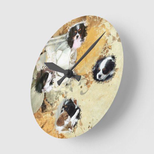 Cavalier King Charles Spaniel Ronde Klok (Hoek)