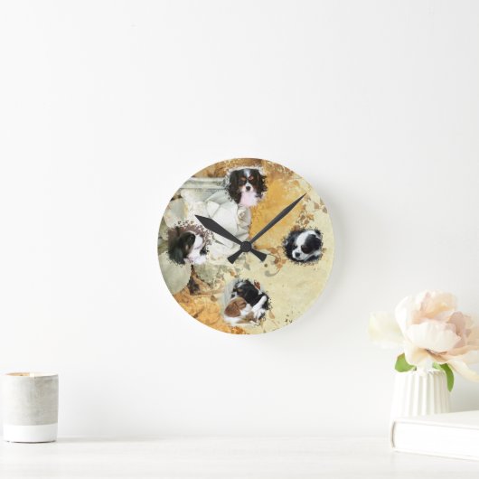 Cavalier King Charles Spaniel Ronde Klok (Huis)