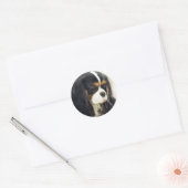 Cavalier King Charles Spaniel Ronde Sticker (Envelop)