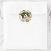 Cavalier King Charles Spaniel Ronde Sticker (Tas)
