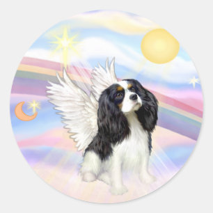 Cavalier King Charles Spaniel Ronde Sticker