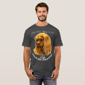 Cavalier King Charles Spaniel Ruby T-shirt (Voorkant volledig)