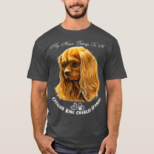 Cavalier King Charles Spaniel Ruby T-shirt (Voorkant)