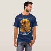 Cavalier King Charles Spaniel Ruby T-shirt (Voorkant volledig)