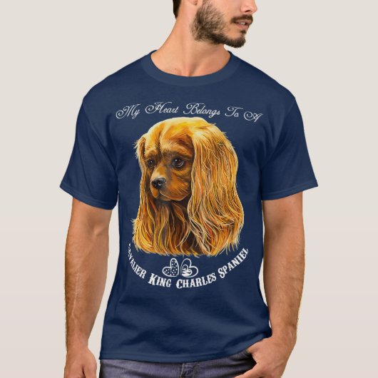 Cavalier King Charles Spaniel Ruby T-shirt (Voorkant)