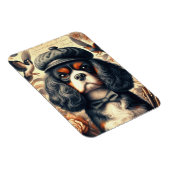 Cavalier King Charles Spaniel Schilderij Magneet (Rechterzijde)